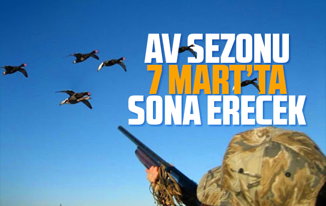 Kırıkkale’de av sezonu 7 Mart’ta sona erecek