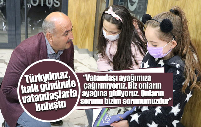 Başkan Türkyılmaz, 'Vatandaşlarımızın her anında hep yanındayız'