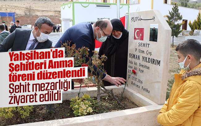 Yahşihan’da ‘Çanakkale Zaferi ve Şehitleri Anma Töreni’ düzenlendi