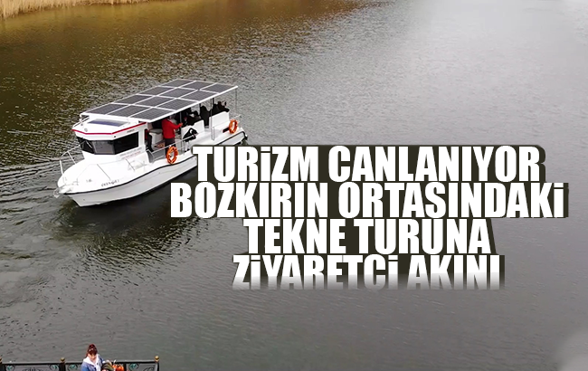 Kırıkkale’de turizm canlanıyor: Bozkırın ortasında tekne turu için akın akın geliyorlar