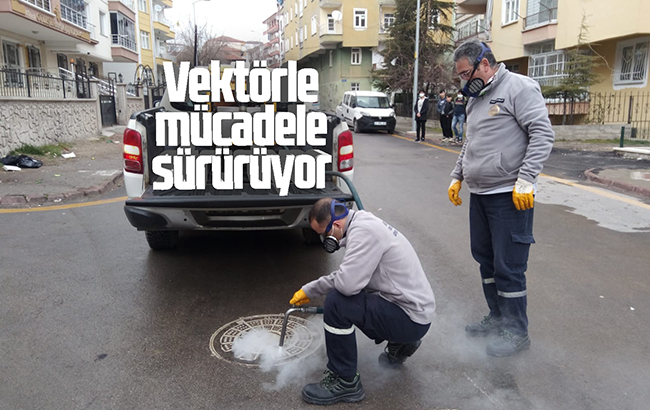 Kırıkkale’de vektörle mücadele sürüyor