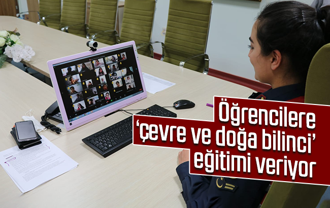 Kırıkkale’de öğrencilere çevre ve doğa bilinci eğitimi veriyor