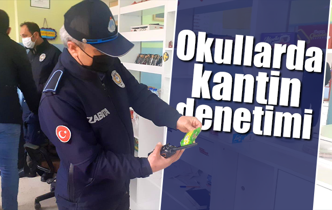 Okullarda kantin denetimi