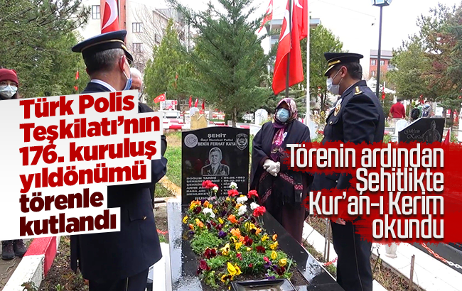 Kırıkkale’de Türk Polis Teşkilatı’nın 176. yıl dönümü kutlandı