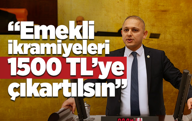 Önal, “Bayram ikramiyeleri 1500 TL’ye çıkartılsın”