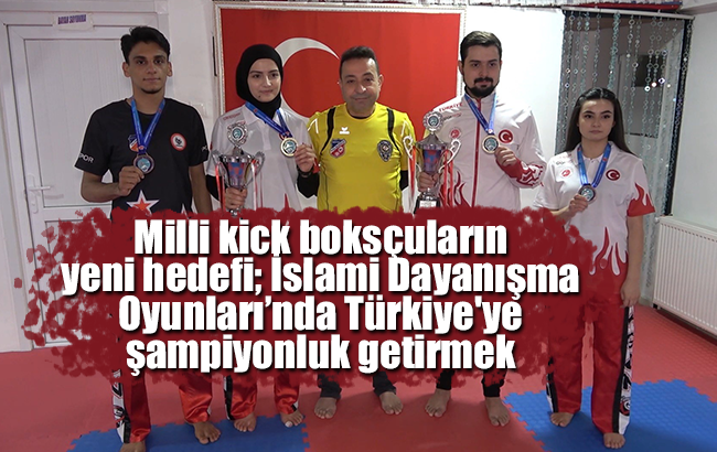 Milli kick boksçulardan yeni hedef