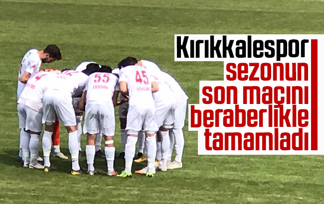 Kırıkkalespor, deplasmandan 1 puanla döndü