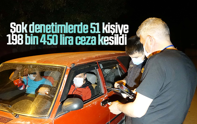 Kırıkkale'de Kovid-19 denetimlerinde 51 kişiye 198 bin 450 lira para cezası uygulandı