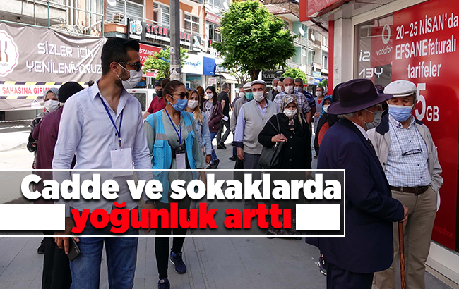 Kademeli normalleşmenin başlamasıyla yoğunluk arttı