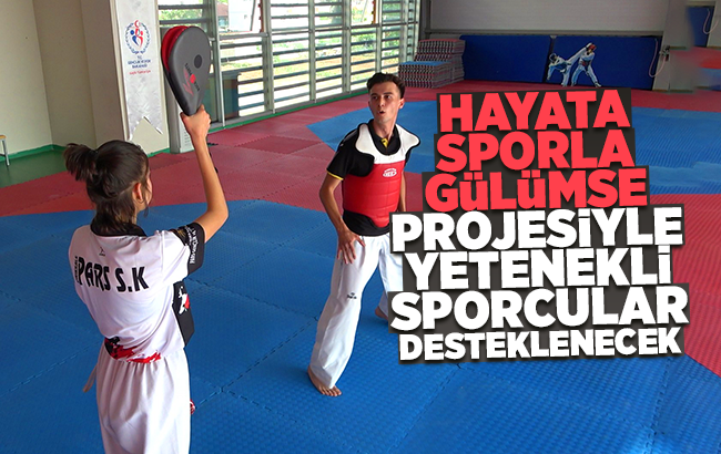 Kırıkkale’de hayata geçirilen proje ile yetenekli sporcular desteklenecek