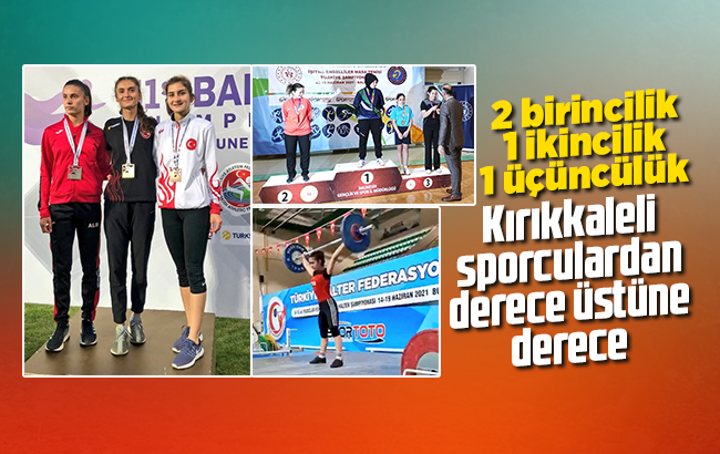 Kırıkkale, sporda derece üstüne derece elde ediyor