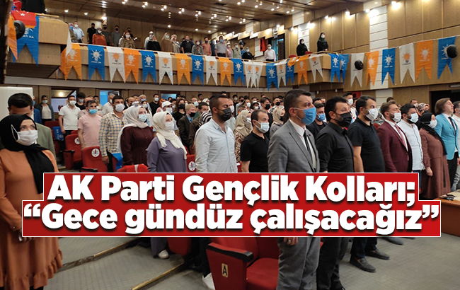 AK Parti Gençlik Kolları Başkanı Özaslan, mahalle başkanları ve yönetimleri ile bir araya geldi