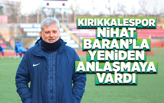 Kırıkkalespor, yola Nihat Baran’la devam ediyor