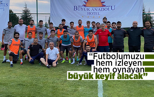 Baran; “Futbolumuzu hem izleyen hem oynayan büyük keyif alacak”