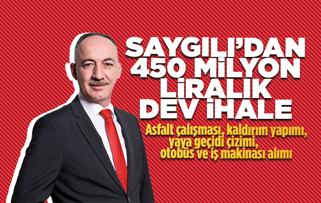 Saygılı’dan dev ihale