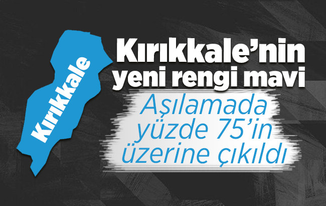 Kırıkkale’nin yeni rengi mavi