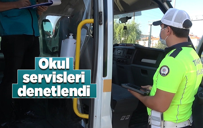 Kırıkkale’de okul servisleri denetlendi