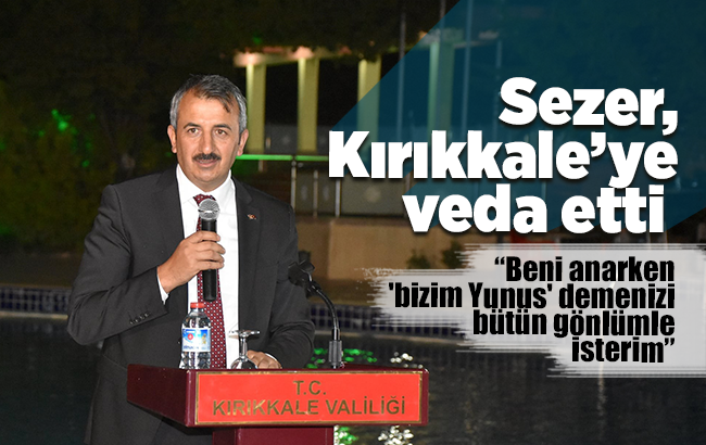 AFAD Başkanı Sezer: “Beni anarken ’bizim Yunus’ demenizi bütün gönlümle isterim”