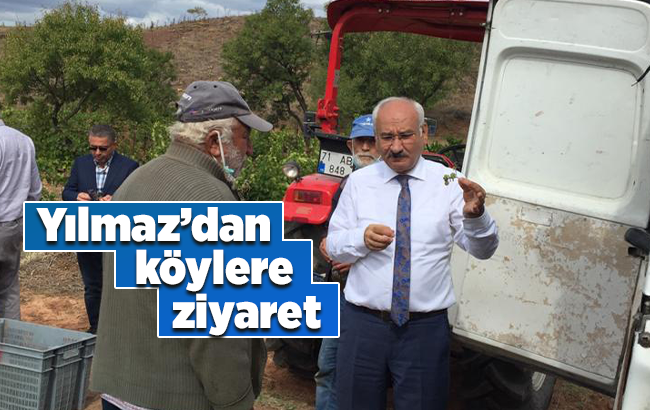 Yılmaz’dan köylere ziyaret