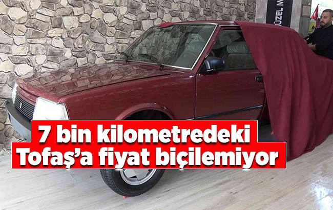 30 yıl önce üretildi, fabrikadan çıktığı gibi duruyor: 7 bin kilometredeki Tofaş’a fiyat biçilemiyor