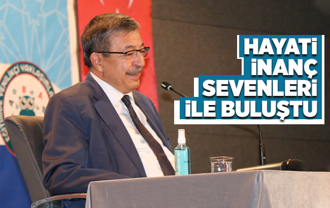 İnanç sevenleri ile buluştu