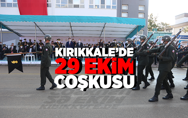 Kırıkkale’de 29 Ekim coşkusu