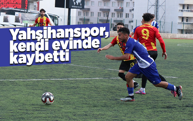 Yahşihanspor, kendi evinde kaybetti