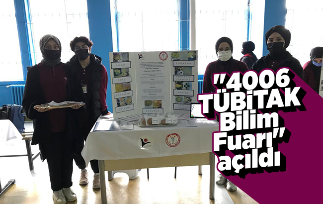 Kırıkkale'de "4006 TÜBİTAK Bilim Fuarı" açıldı