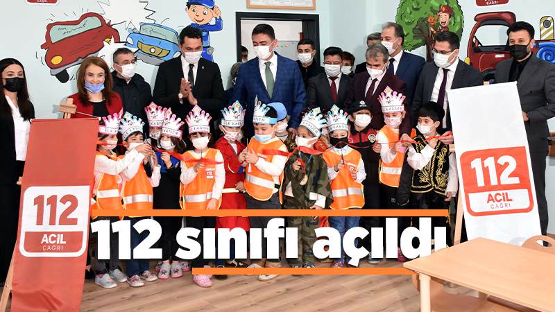 Anaokulunda "112 Sınıfı" açıldı