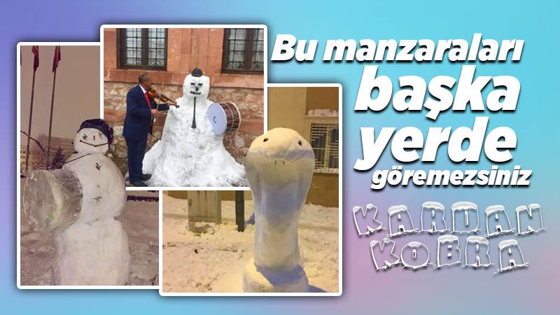 Kardan adamın bin bir türlüsü